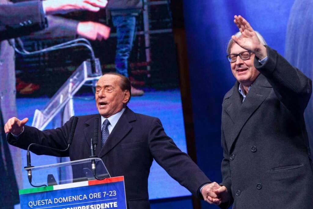 Sgarbi: “Berlusconi al Colle? Impresa disperata, lui è triste ma deve cercare un altro nome”