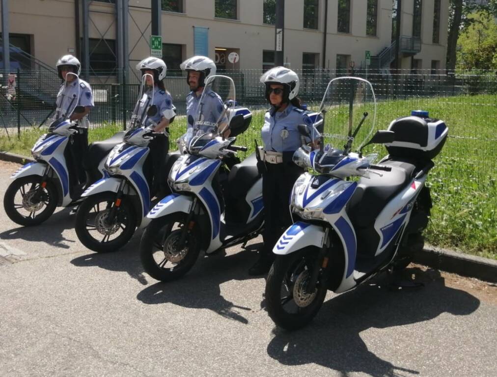 I vigili accelerano sulle due ruote: nuovi scooter e moto