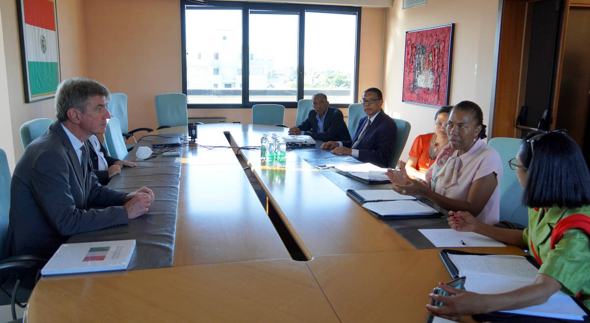Madagascar, il ministro in visita alla Cna per sviluppare progetti di collaborazione