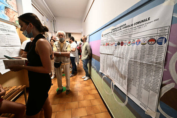 Comunali, exit poll: Genova e Palermo al centrodestra