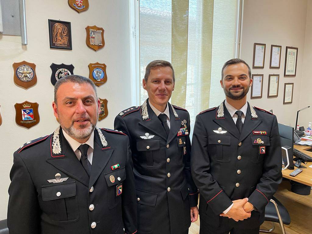 Reggio Emilia, due promozioni a tenente al Comando dei carabinieri