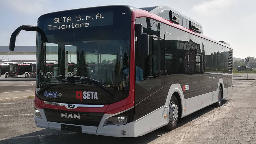 Seta rinnova la flotta reggiana con 27 nuovi bus smart a metano