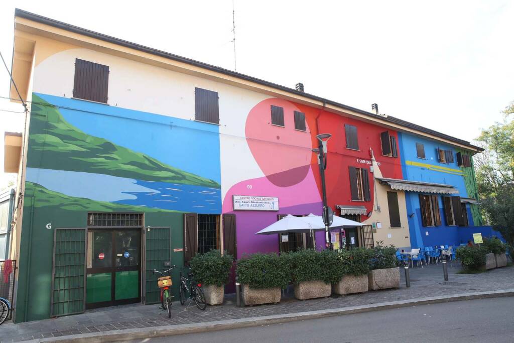 Centro sociale Gattaglio, inaugurato il murale