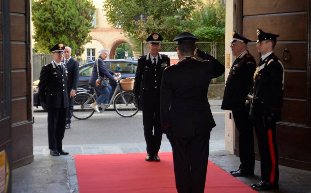 Carabinieri, la visita del nuovo comandante della legione Emilia-Romagna
