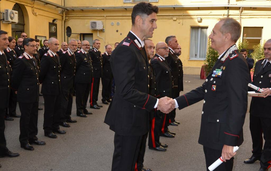 Carabinieri, la visita del nuovo comandante della legione Emilia-Romagna