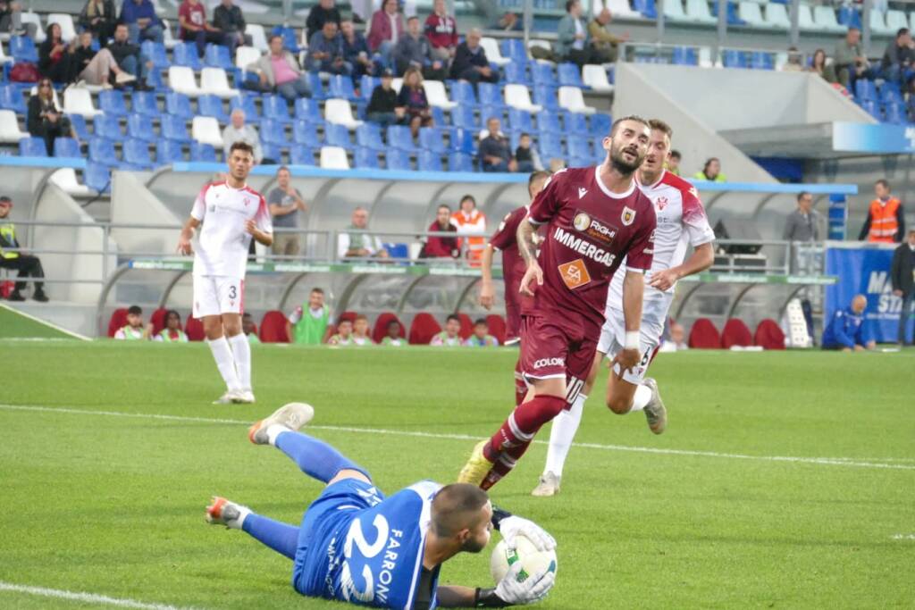 La Reggiana vince 3-0 contro il Pesaro