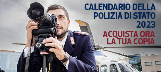 Il calendario della polizia di Stato del 2023