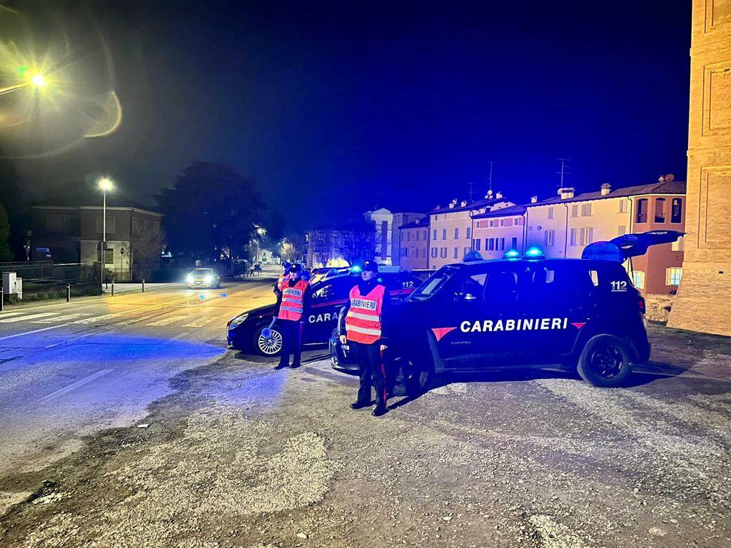 Controlli dei carabinieri nel fine settimana a Scandiano ed Albinea