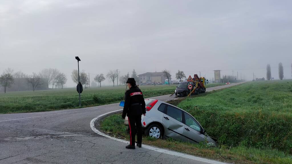 Incidente a Poviglio, una donna ferita
