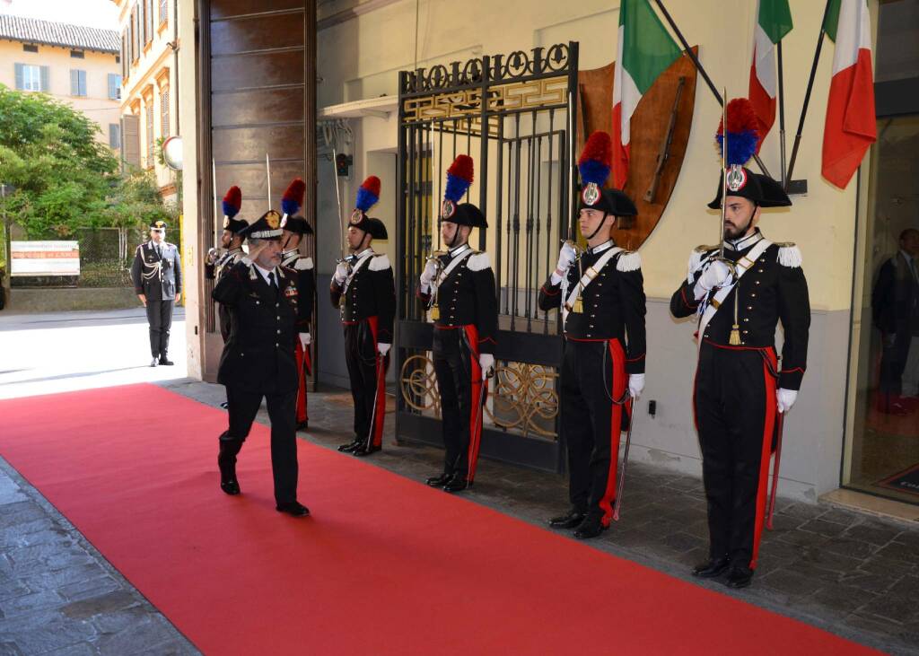 Carabinieri, la visita del generale Maurizio Stefanizzi