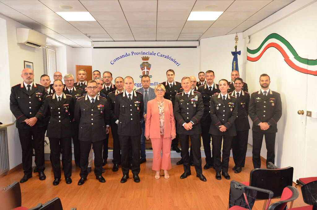 Il prefetto Maria Rita Cocciufa incontra i carabinieri