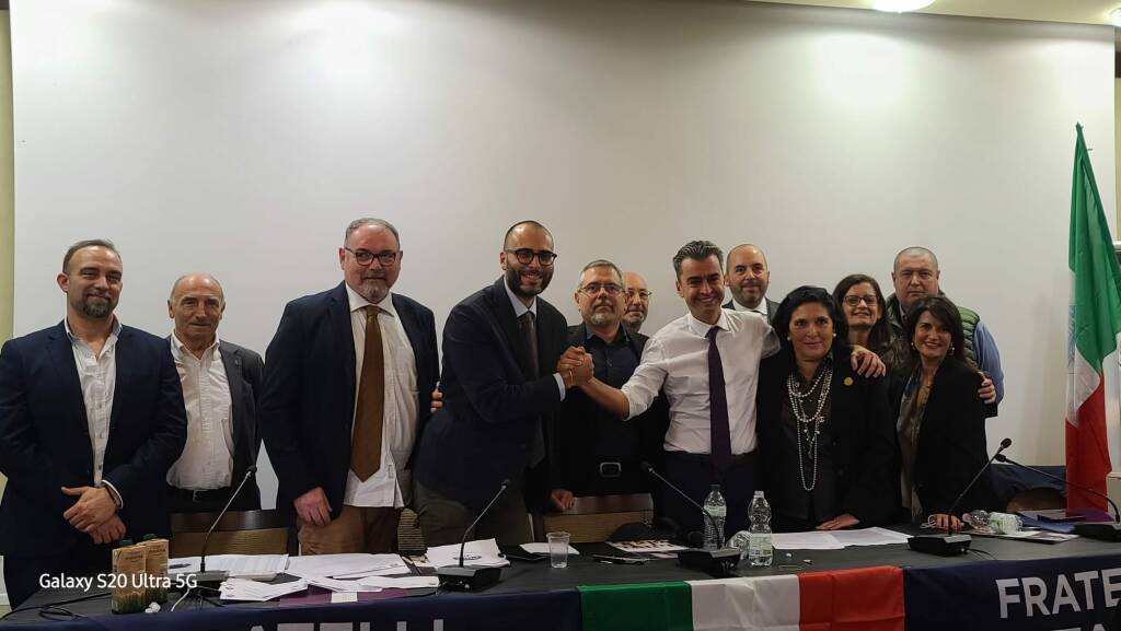 Aragona riconfermato coordinatore provinciale di Fdi