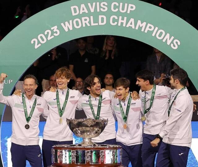 Coppa Davis, gli azzurri rimandano l’incontro con Mattarella