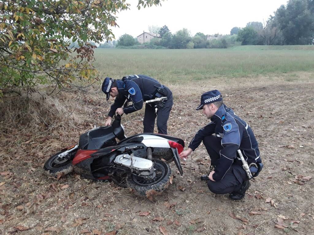 La Municipale ritrova in un mese 16 scooter rubati