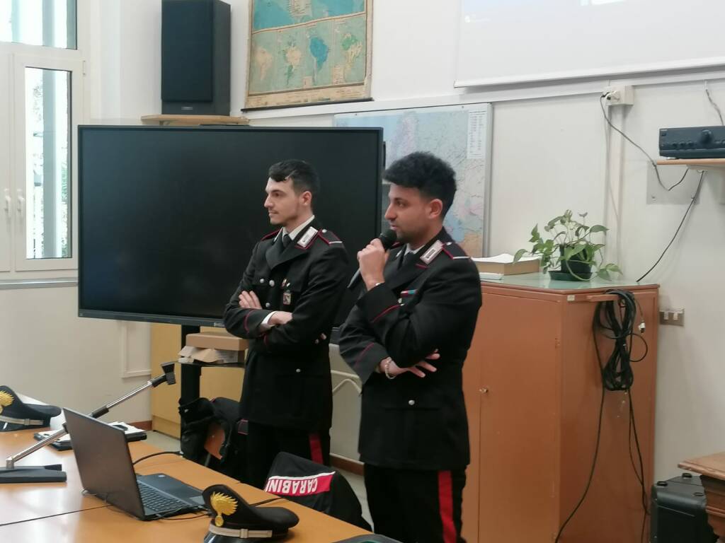 Carabinieri, lezione di legalità per studenti Poviglio e Brescello