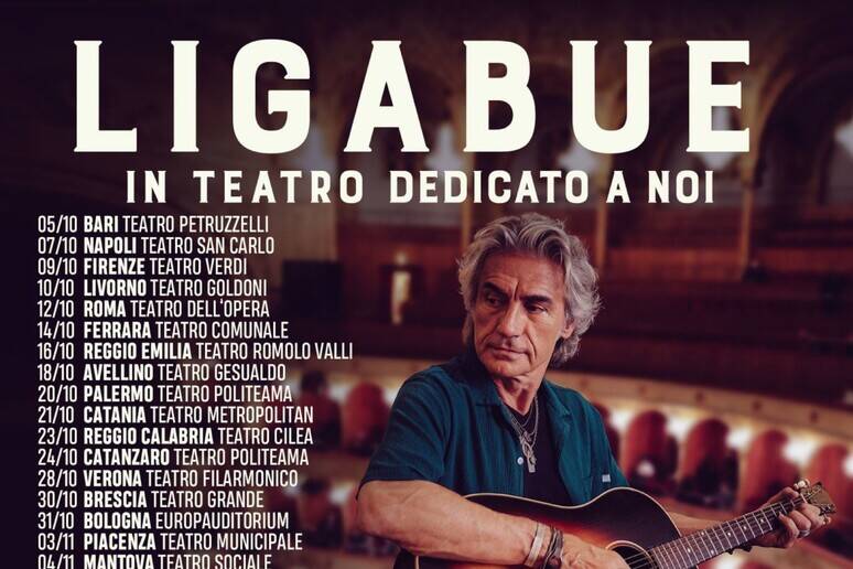 Ligabue torna in teatro dopo 13 anni