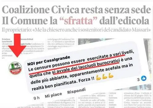 Casalgrande, il Pd: “Lacci e lacciuoli non piacciono a Noi per Casalgrande”