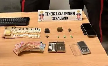 Scandiano, aveva cocaina e hascisc in auto: arrestato