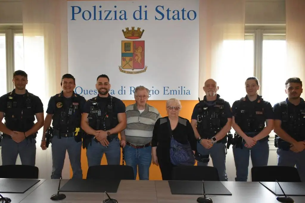 Reggio Emilia, furto con lieto fine